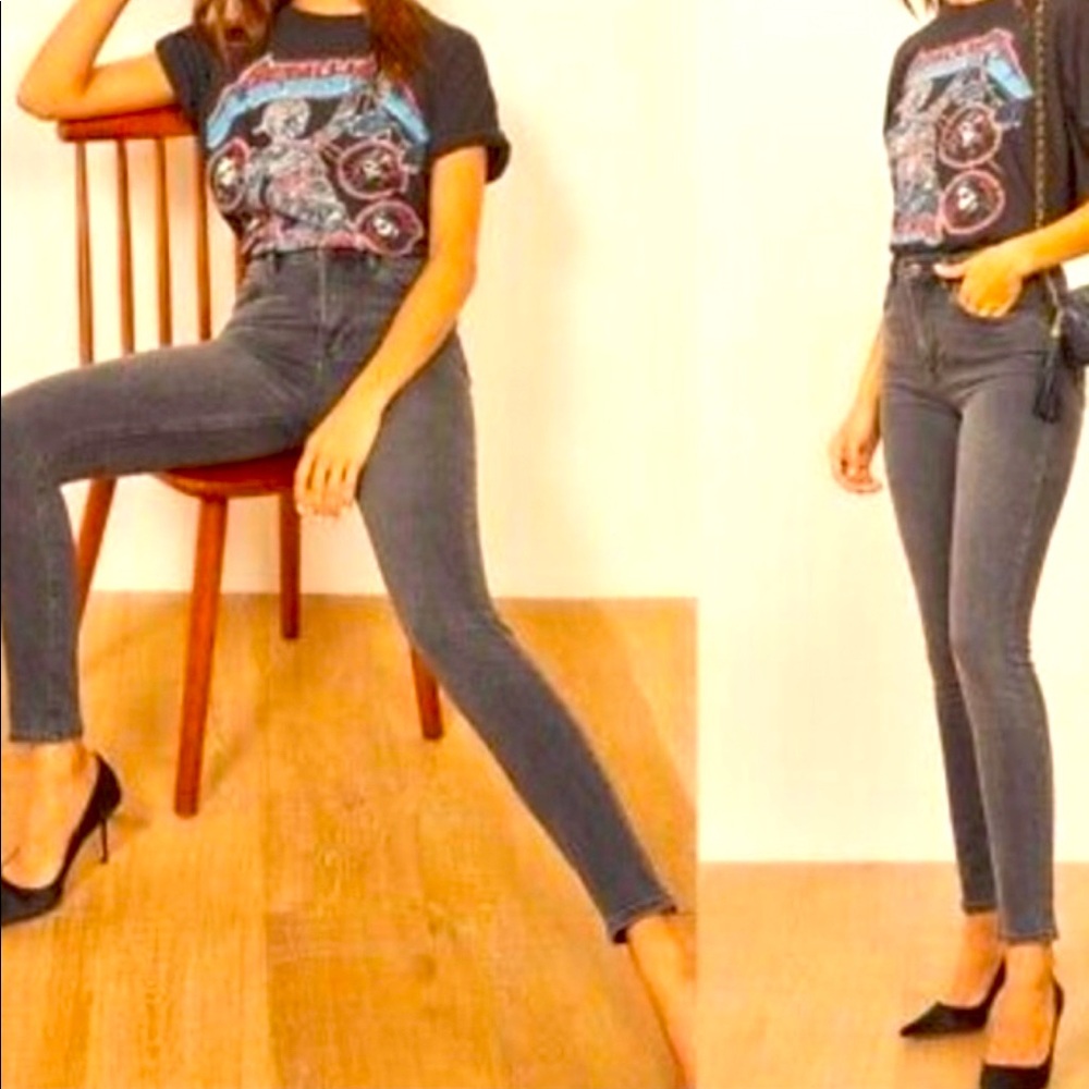Reformation SKINNY jeans in Gibson Grey Gray 29